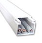 Canaleta Pvc Para Cable 16x19mm X 1 Metro 1619 Color Blanco