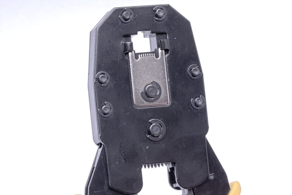 COBER Pinza Ponchadora Plug Rj45 Rj11 Rj9 Grip +2 Repuesto Navajas